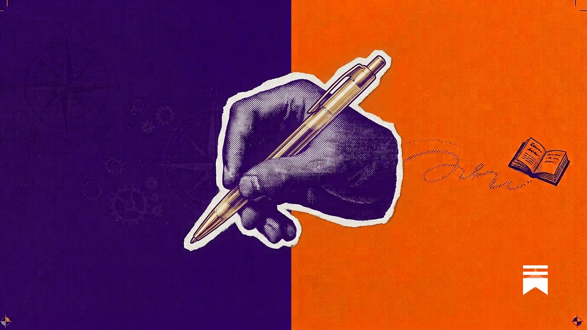 I once trusted a pen more than I trusted myself.